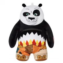 Mochila Oso Sprayground Kung Fu Panda Money Bear vista frontal