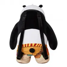Mochila Oso Sprayground Kung Fu Panda Money Bear vista trasera