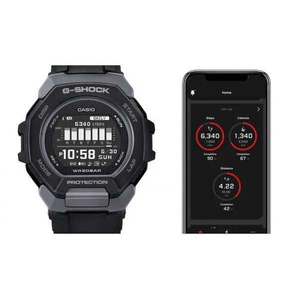 Casio G-Shock GBD-300-1ER G-Squad funciones 2