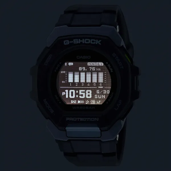 Casio G-Shock GBD-300-1ER G-Squad luz