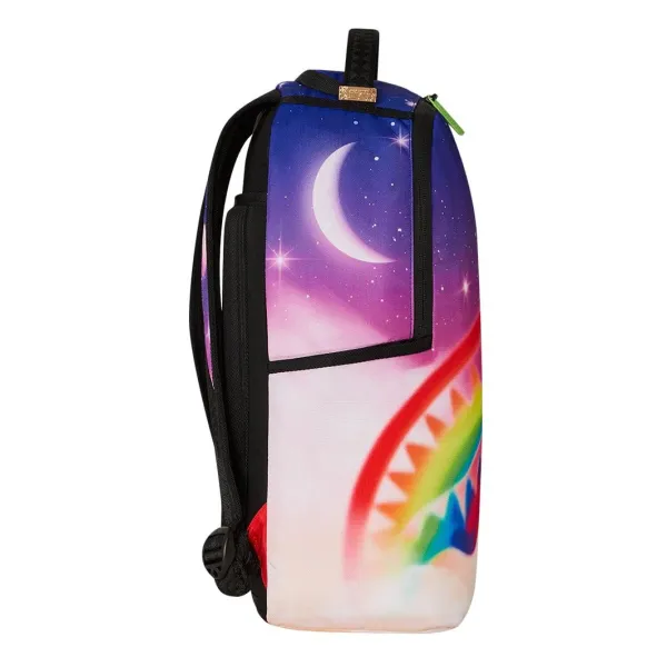 Mochila Sprayground Rainbow Stars lateral 2