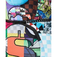 Mochila Oso Sprayground Wonderful Mind Bear detalle
