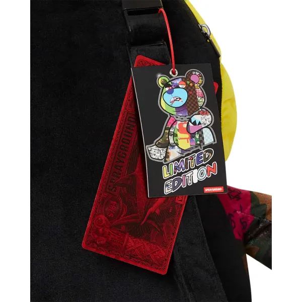 Mochila Oso Sprayground Wonderful Mind Bear detalle 2