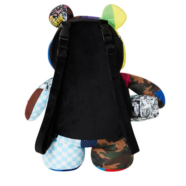 Mochila Oso Sprayground Wonderful Mind Bear trasera