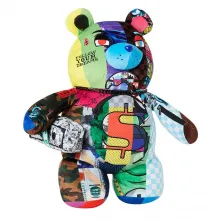 Mochila Oso Sprayground Wonderful Mind Bear lateral