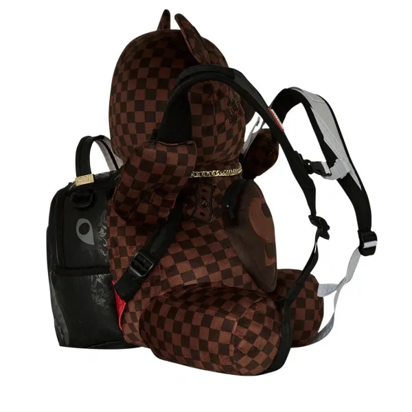 Mochila Oso Sprayground Bear Wearing Backpack trasera