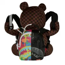 Mochila Oso Sprayground Bear Wearing Backpack espalda