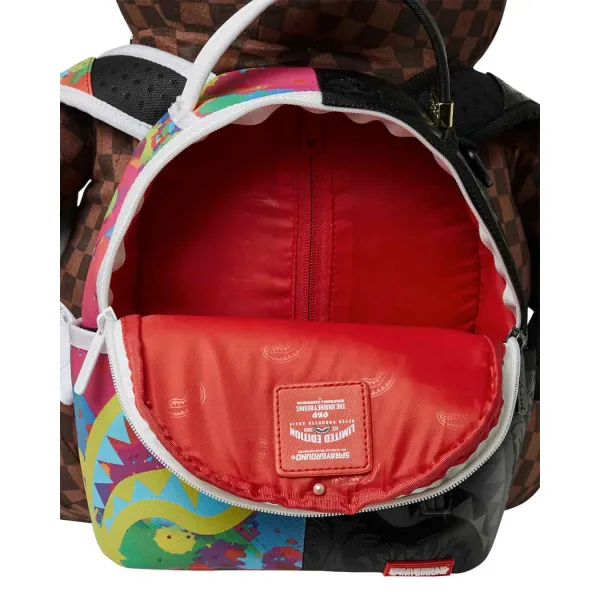 Mochila Oso Sprayground Bear Wearing Backpack interior