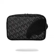 Estuche de Mano Sprayground 3DSG Blackout vista trasera