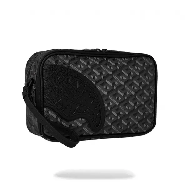 Estuche de Mano Sprayground 3DSG Blackout vista general