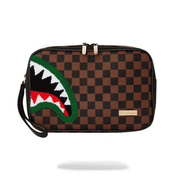 Estuche de Mano Sprayground Chenille Sip vista lateral