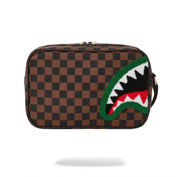 Estuche de Mano Sprayground Chenille Sip vista izquierda