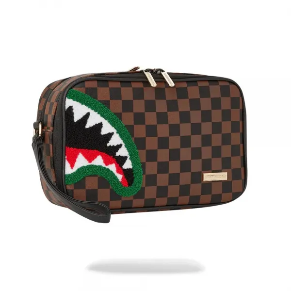 Estuche de Mano Sprayground Chenille Sip vista frontal