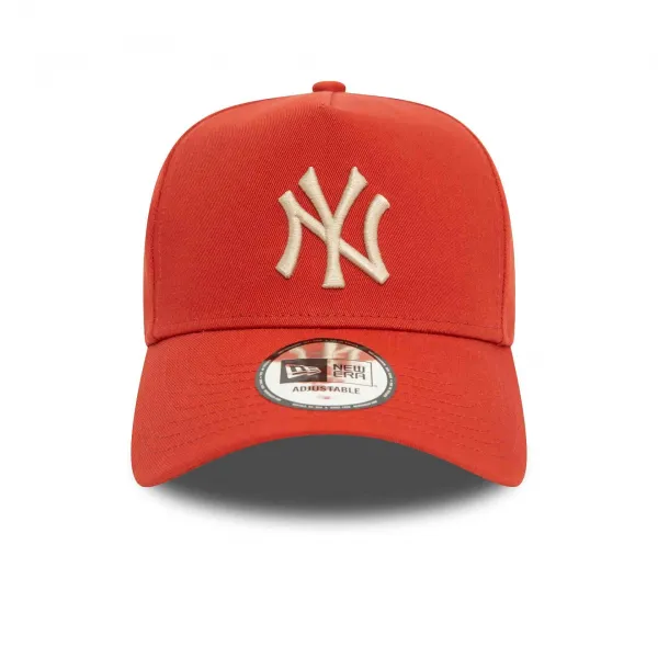 Gorra New York Yankees 9Forty Essential New Era en rojo ladrillo frontal