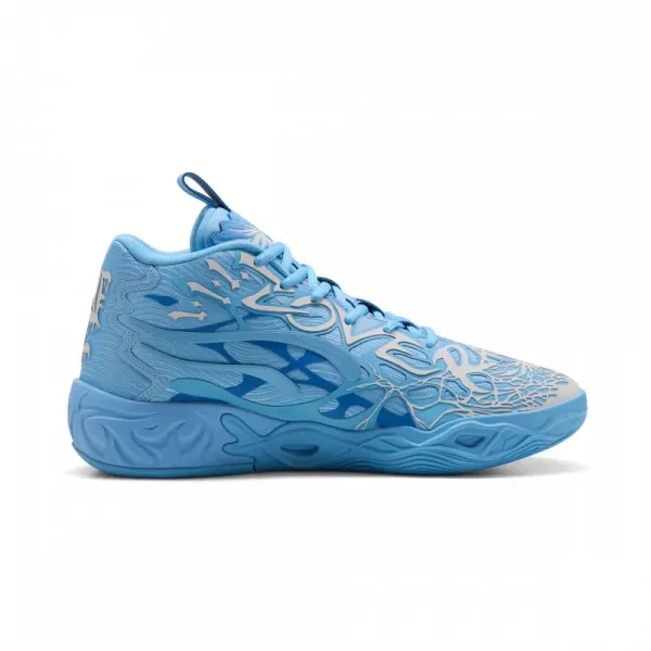 Zapatillas baloncesto Puma MB.04 La Francé en azul interior