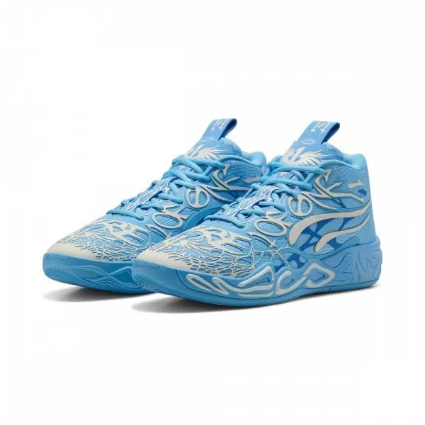 Zapatillas baloncesto Puma MB.04 La Francé en azul doble