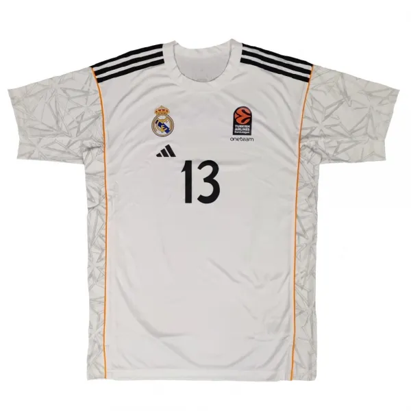 Camiseta de tiro Adidas Real Madrid Sergio Rodriguez vista frontal Camiseta de tiro Adidas Real Madrid Sergio Rodriguez vista frontal