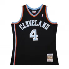 Camiseta Shawn Kemp Cleveland Cavaliers , Dark Jersey Swingman vista frontal