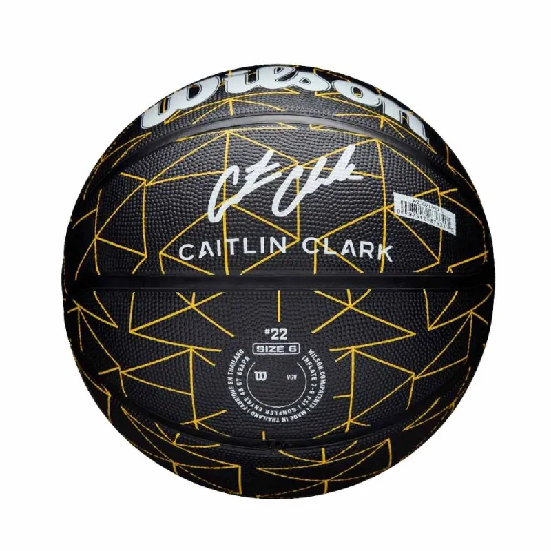 WILSON X CAITLIN CLARK REPETITION BASKETBALL SIZE 6 IN HAND - SOLD OUT