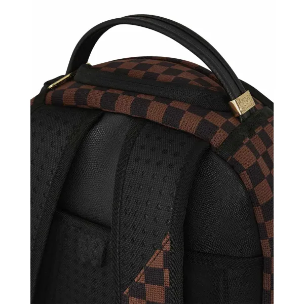 Mochila Sprayground Sharks in Paris Knit marron asa