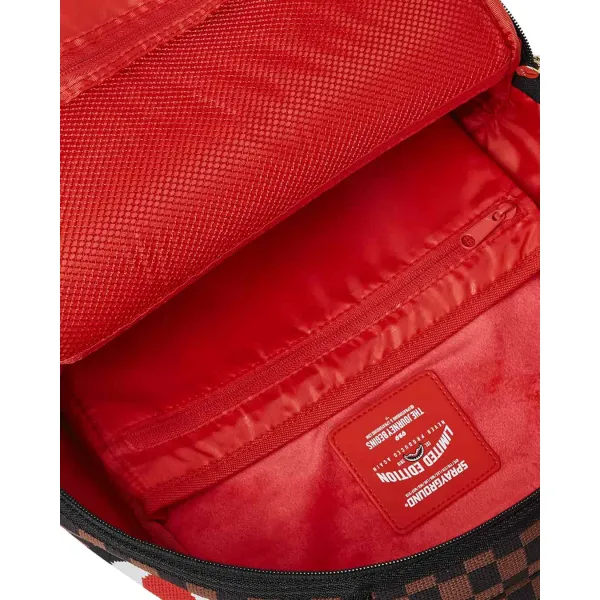 Mochila Sprayground Sharks in Paris Knit marron interior