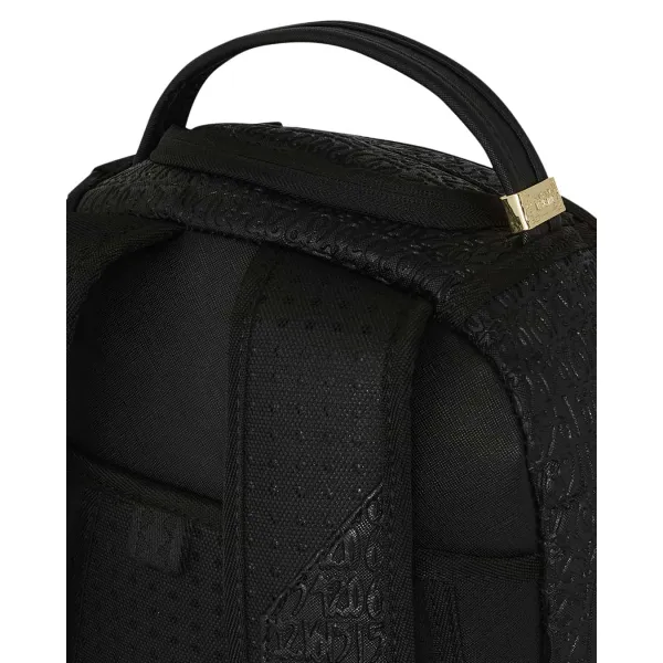 Mochila Sprayground Vato Type en color negra asas