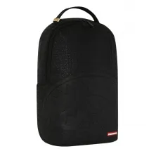 Mochila Sprayground Vato Type en color negra lateral