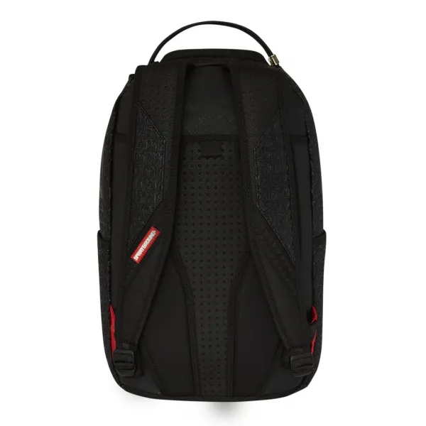 Mochila Sprayground Vato Type en color negra asas