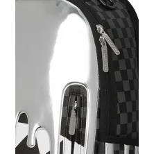 Mochila de moda Sprayground Metallic Drips detalle 3