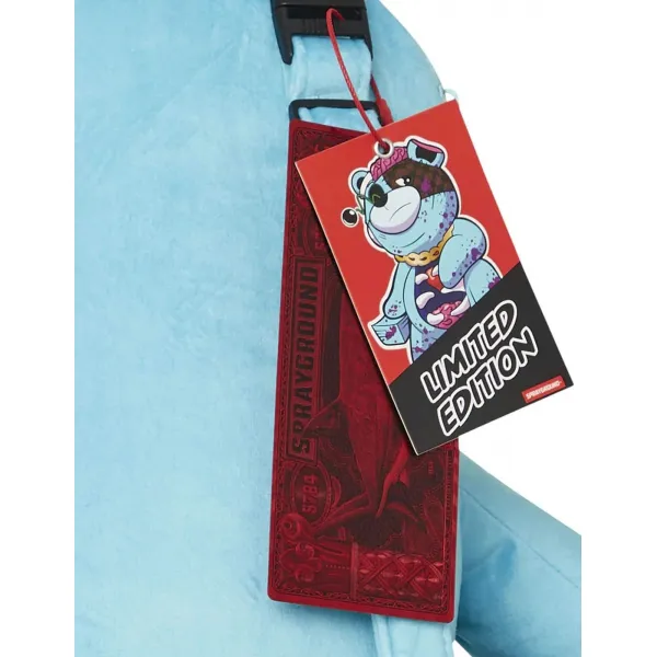 Mochila de Oso Sprayground Zombie Bear detalle 1