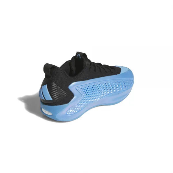 Zapatillas Adidas Anthony Edwards 1 Low en azul metalizado lateral