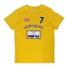 Camiseta manga corta Toni Kukoc Jugoplastika Split amarilla