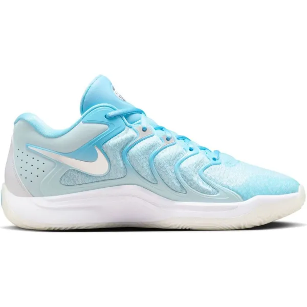 Zapatillas Nike KD 17 Christmas en azul interior