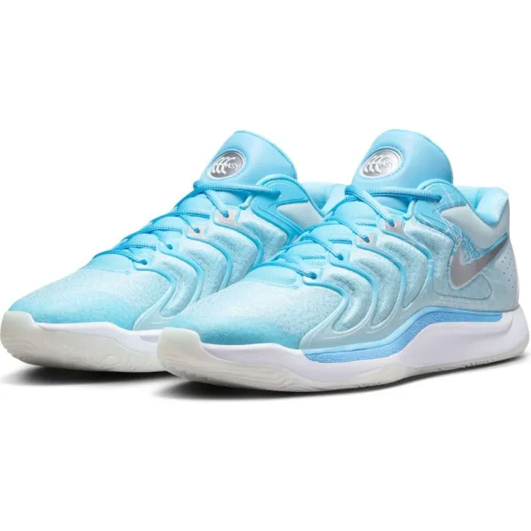 Zapatillas Nike KD 17 Christmas en azul doble