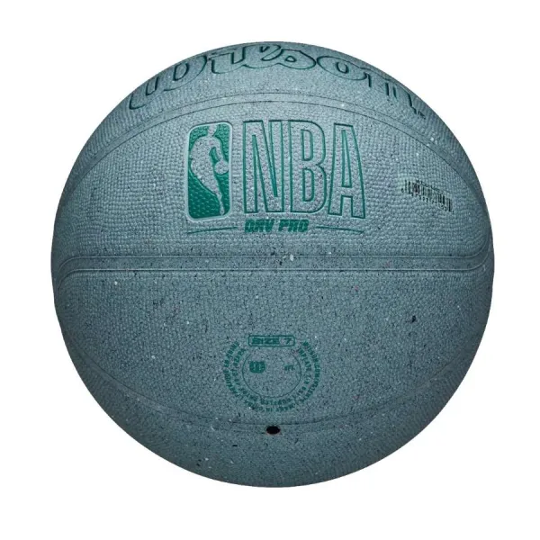 Balón de baloncesto Wilson NBA DRV Pro Eco color menta vista inferior
