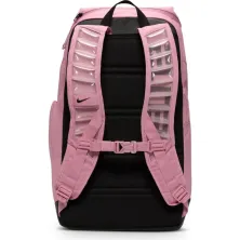 Mochila de baloncesto Nike Hoops Elite rosa respaldo
