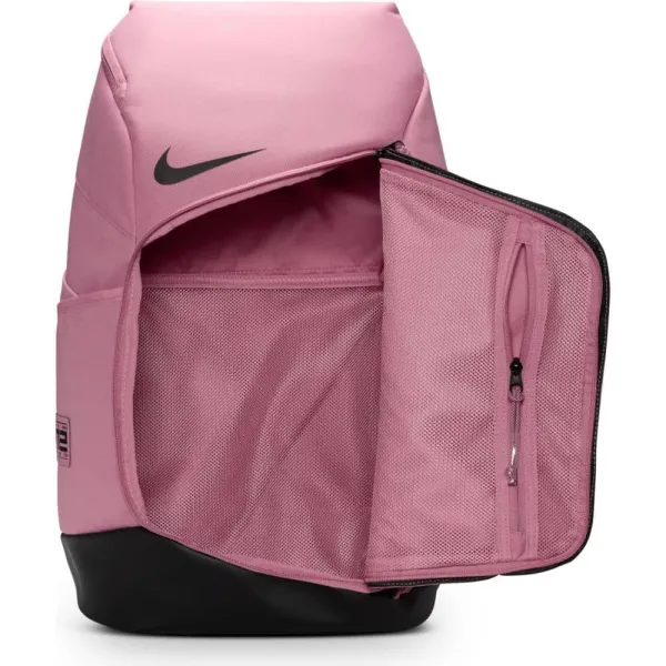 Mochila de baloncesto Nike Hoops Elite rosa interior