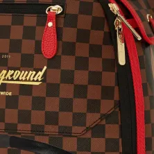 Mochila Sprayground Takeover The Throne detalle cremallera