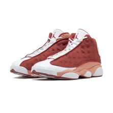 Zapatillas baloncesto Air Jordan 13 retro Dune Red, vista frontal
