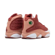 Zapatillas baloncesto Air Jordan 13 retro Dune Red, vista talón