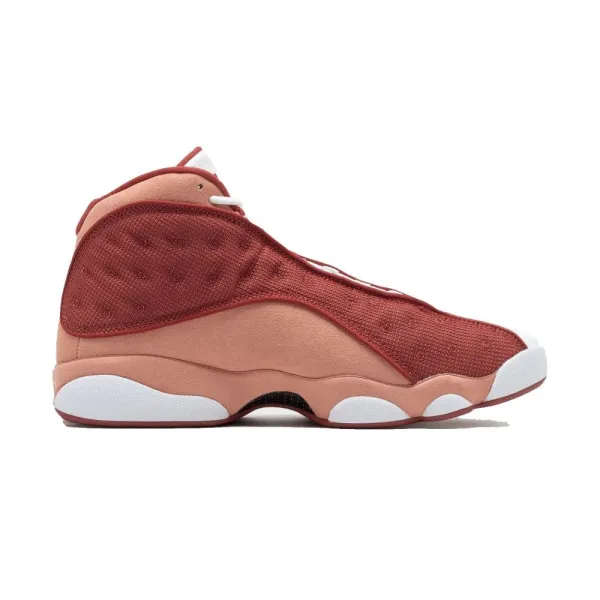 Zapatillas baloncesto Air Jordan 13 retro Dune Red, vista lateral