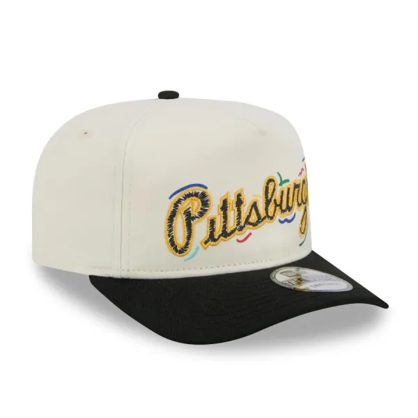 Gorra Pittsburgh Pirates MLB Team Scribble de New Era, vista lateral
