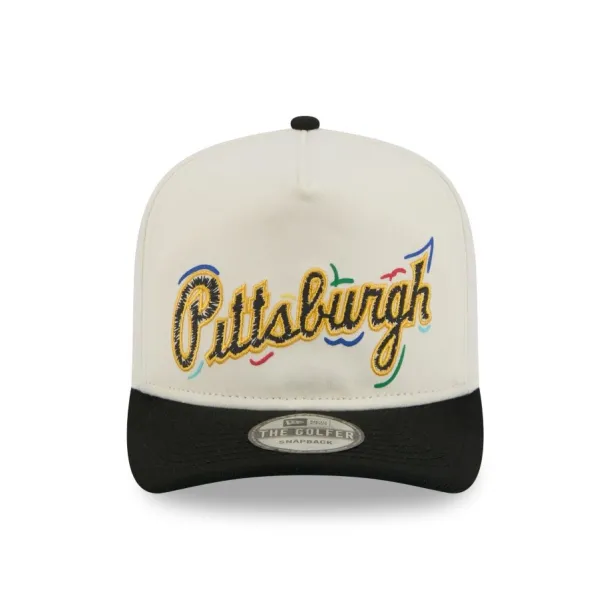 Gorra Pittsburgh Pirates MLB Team Scribble de New Era, vista frontal