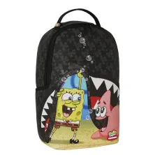Nueva mochila Sprayground de Bob Esponja y Patricio, vista frontal