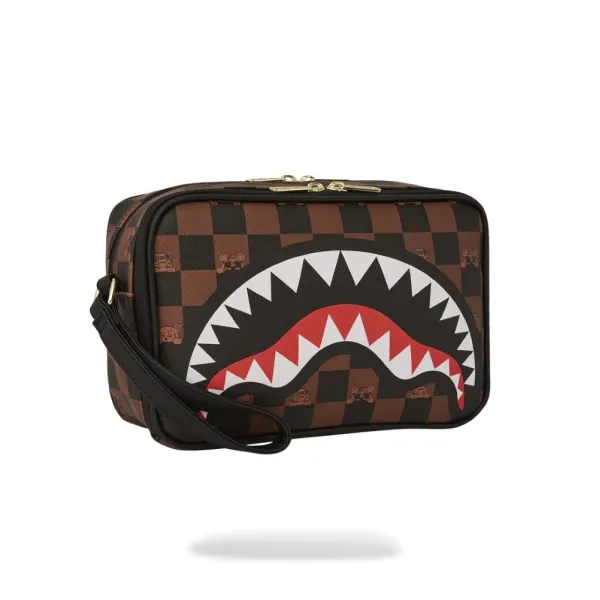Neceser bolso de mano Sprayground Peeking Character Check, frontal