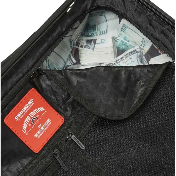 Maleta rigida de viaje Sprayground Slime Takeover, detalle interior