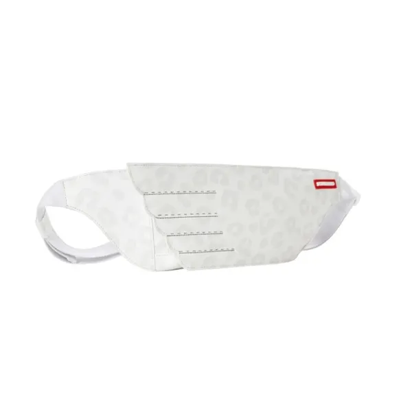 Riñonera Sprayground The Wings to the Future en blanco, lateral