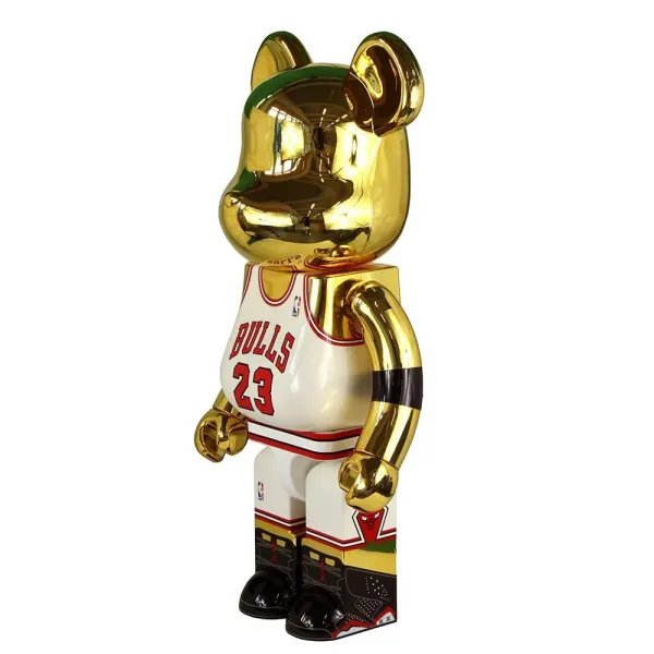 Bearbrick 1000% Michael Jordan 1991 World Champion lateral