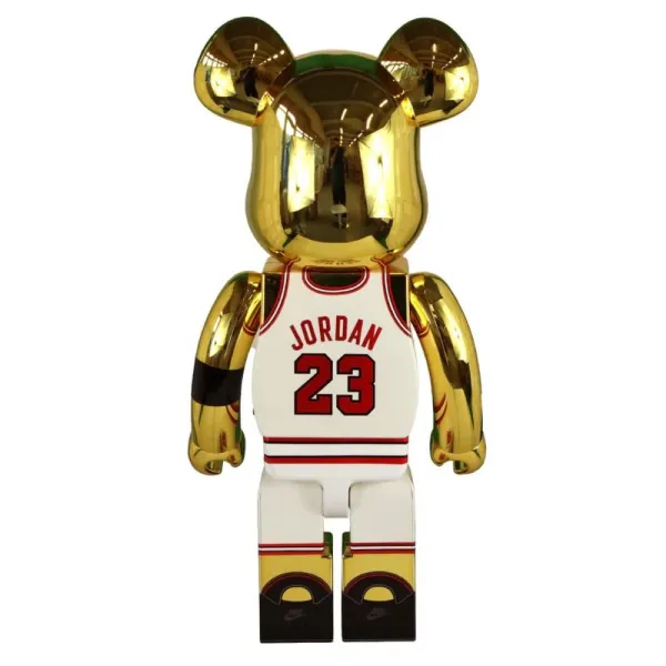 Bearbrick 1000% Michael Jordan 1991 World Champion trasera