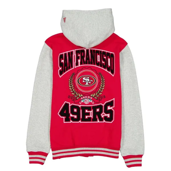 Chaqueta MLB San Francisco 49ers retro, espalda